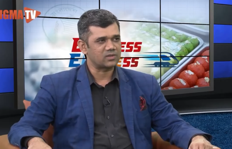 Managing director of Vista Electronics Ltd joined business express show