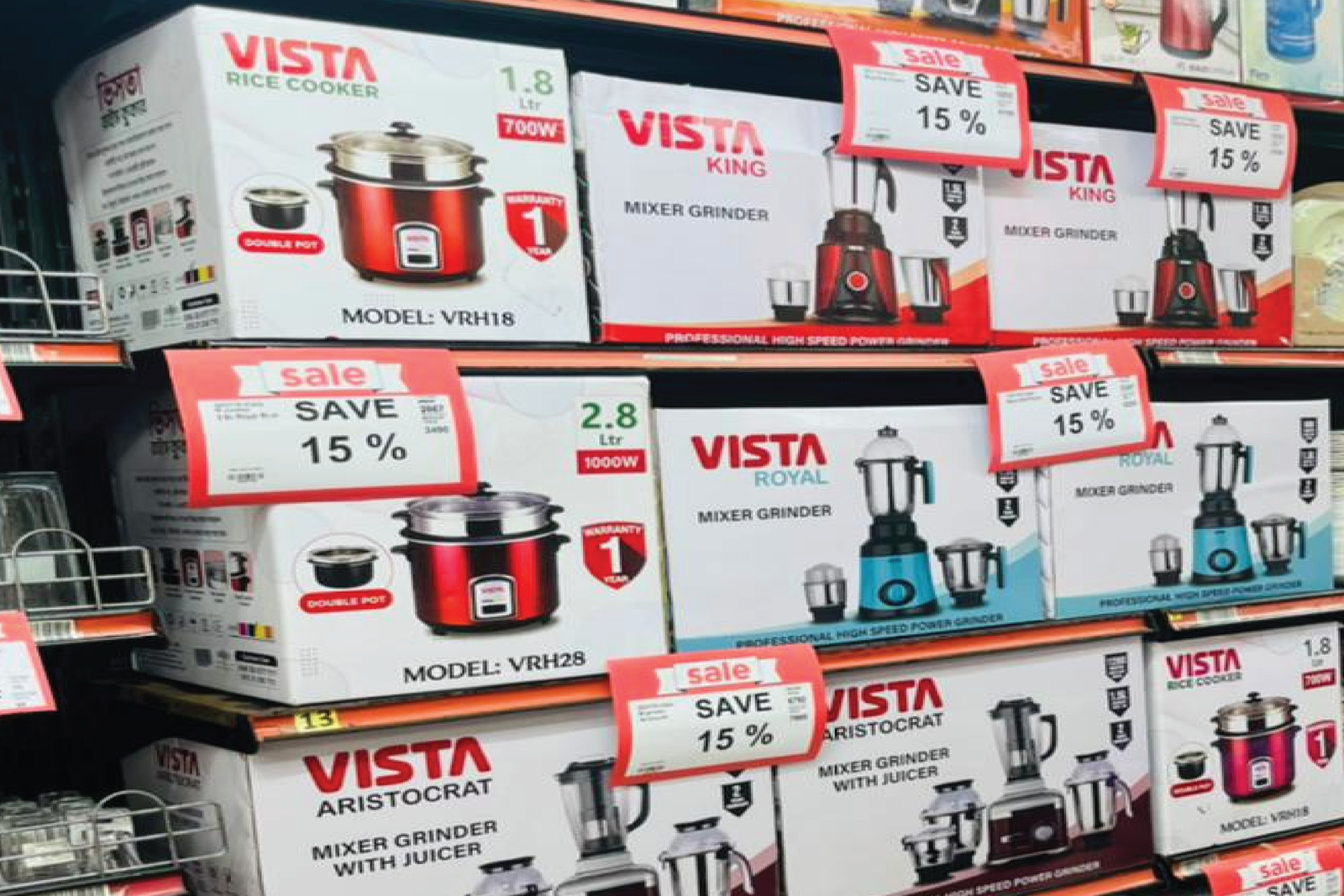 Vista products now in available in Shwapno outlet