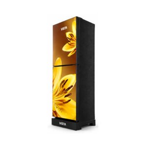 VTW-230-GLA Top Mounted Virgin Flower Refrigerator