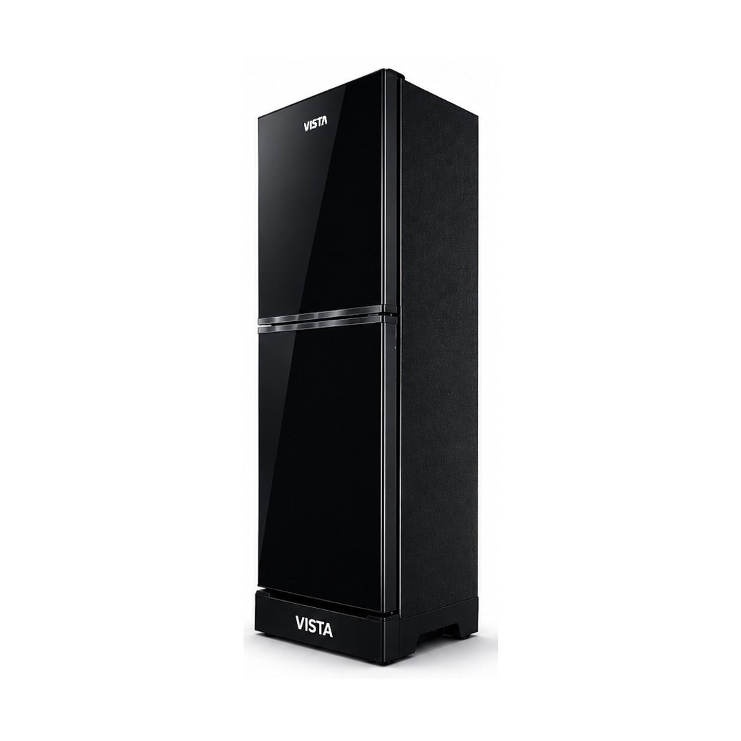 VTW-310-BLACK-GLA Top Mounted Refrigerator